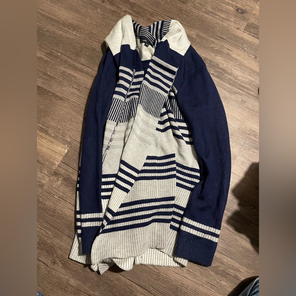 Fate blue and grey cardigan